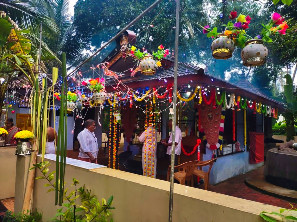 Ambalavattam Temple; Thalassery; Kerala; India; Navaratri 2024; uasatish;